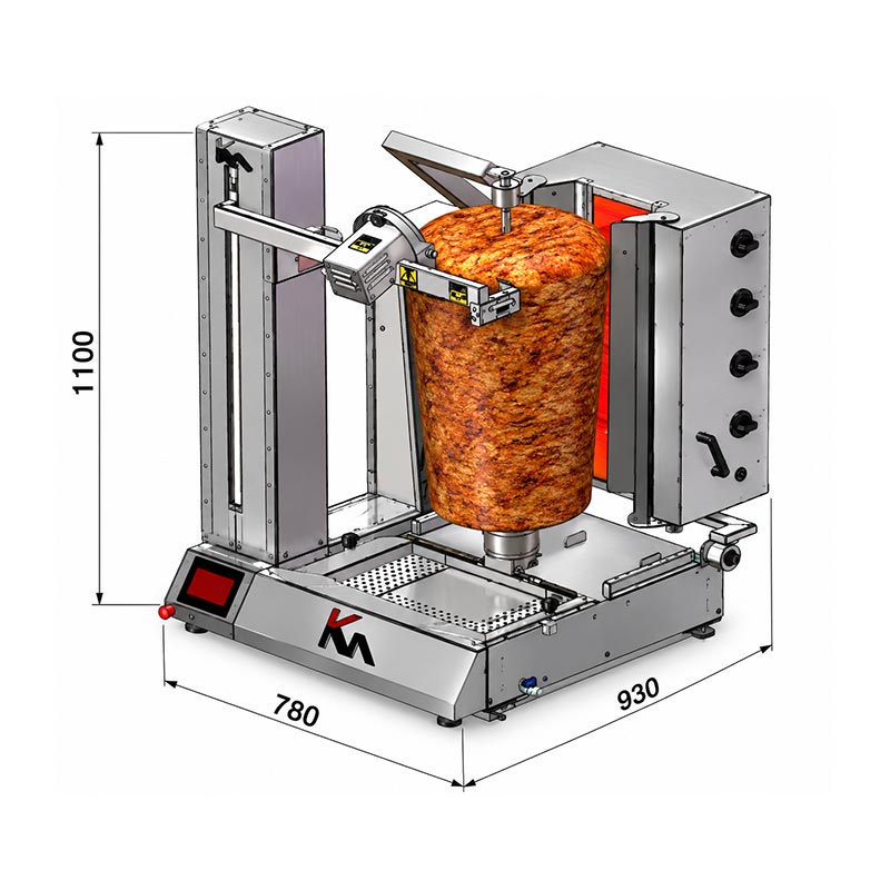 Tandir 120 rezač za kebap
